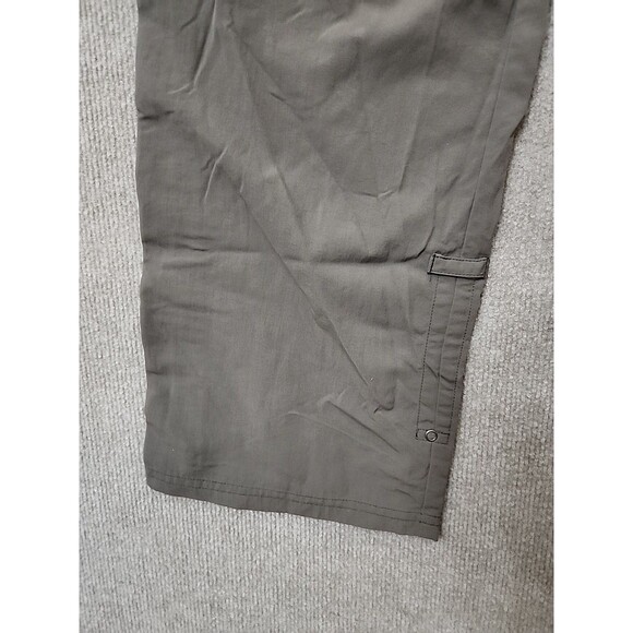 ExOfficio BugsAway Vianna Pants Women 10 Green Insect Shield Hiking OutdoorNylon - Picture 4 of 8